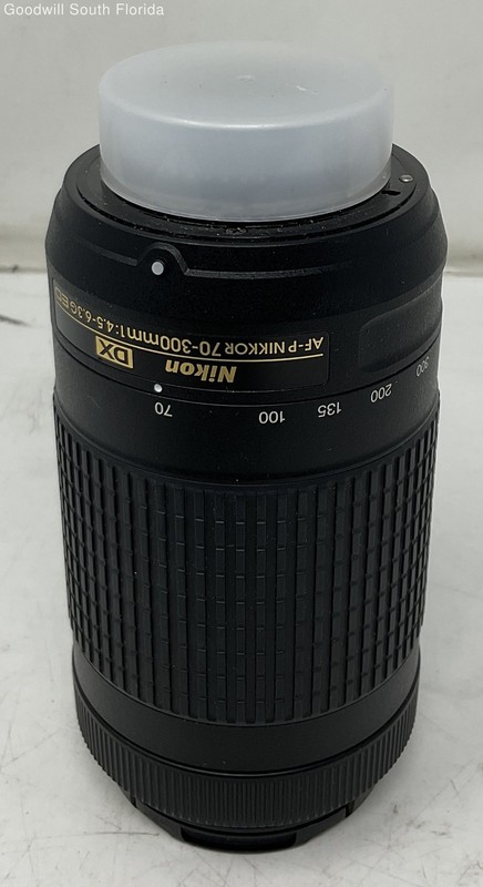 Nikon AF-P DX NIKKOR 70-300mm f/4.5-6.3G ED Black Telephoto Zoom Lens NCL
