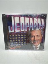 Jeopardy PC CD-ROM Game 1998 New Sealed Alex Trebek Windows 95 98 Retro