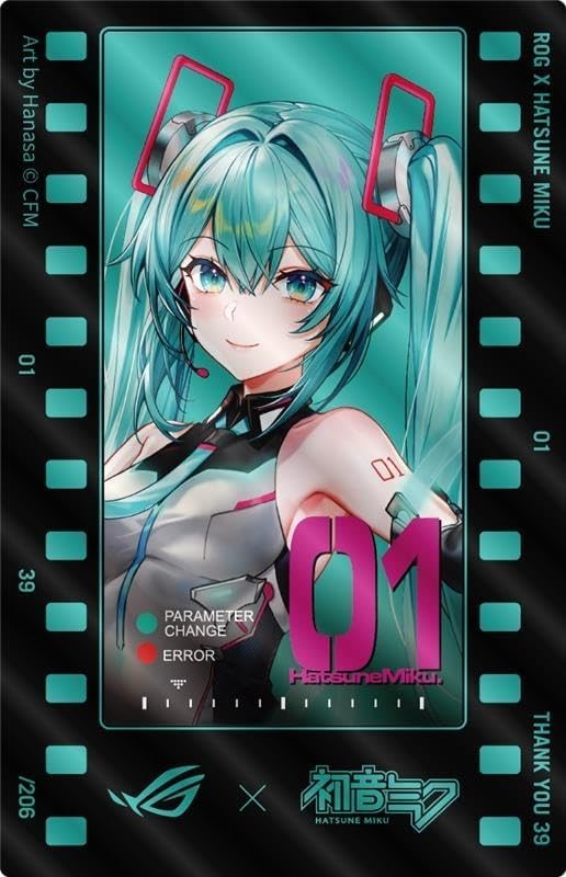 ASUS ROG Astral RTX 5080 16GB GDDR7 OC Hatsune Miku Edition 16GB 4