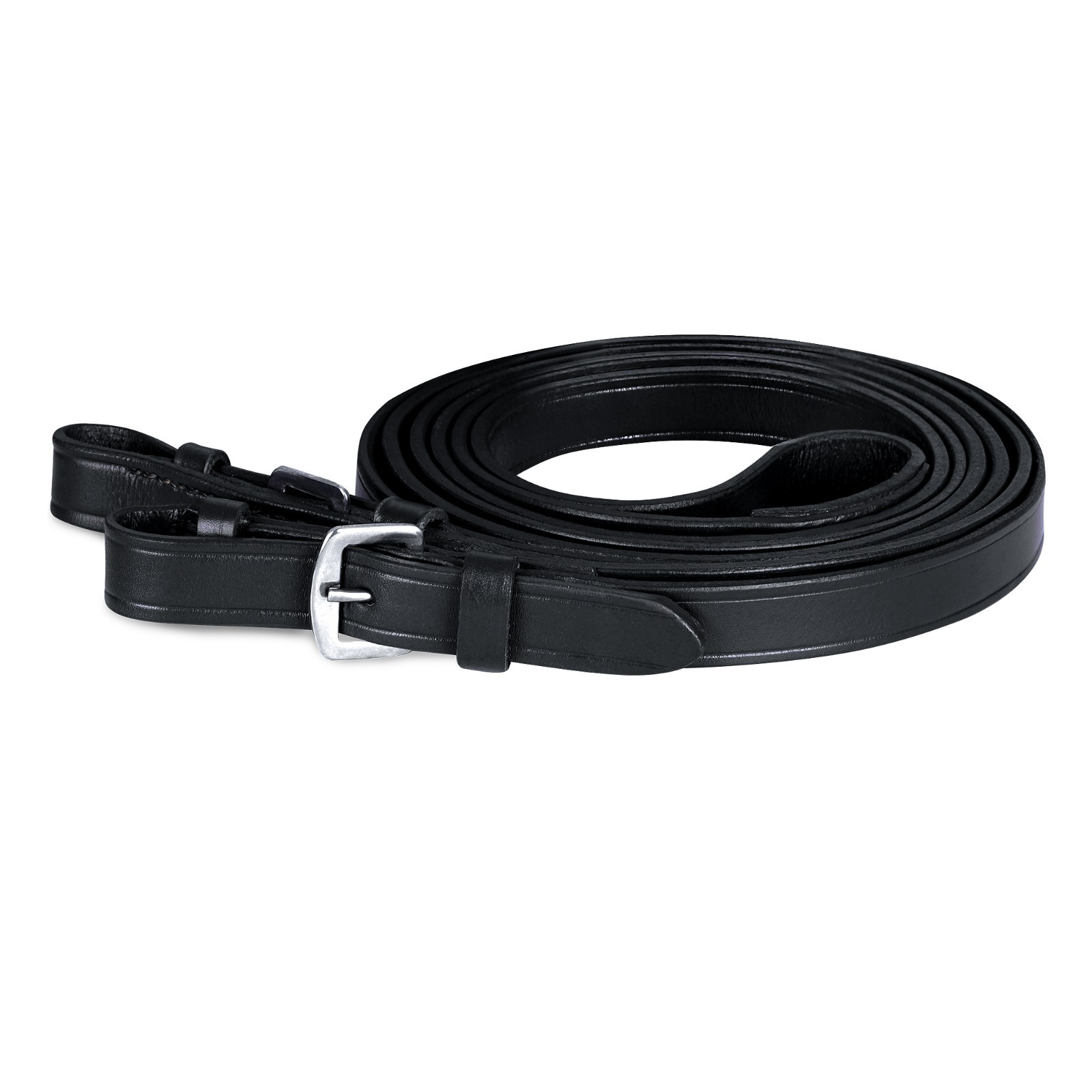 Comfort Padded Leather Horse Hunter Bridle Jeweled Inch Noseband Free Grip Rein