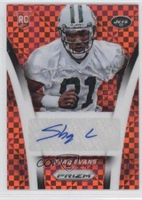 2014 Panini Prizm Rookie Red Power 33/35 Shaquelle Evans Shaq #AR-SE Auto 0b2