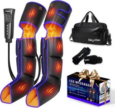 Leg Massager with Heat and Compression,Recovery Boots Sleeve to Reduce Muscle