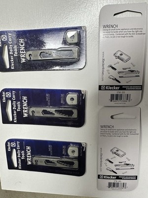Klecker Knives Stowaway Tools 2.62 in. L Metric and SAE Wrench 1 pc. -Pack of 5