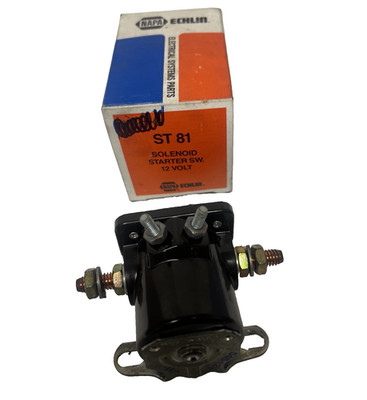 Genuine NAPA ECHLIN Starter Solenoid ST81 NOS OEM