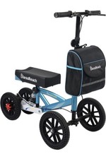 BlessReach All-Terrain Steerable Knee Scooter Crutch Alternative Compact
