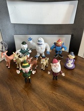 Lot of 11  Rudolph the Red Nosed Reindeer  Island of Misfit Toys  Figures