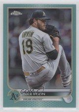 2022 Topps Chrome Update Aqua Refractor 19/250 Cole Irvin #USC129 1em1