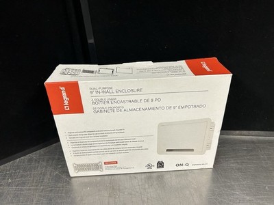 Legrand On-Q 9-inch Dual-Purpose In-Wall Enclosure ENP0905