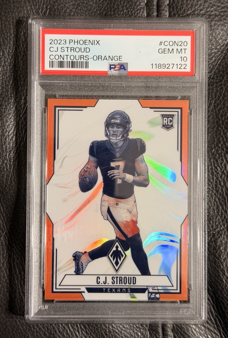 CJ Stroud Panini Phoenix Contours #CON20 Orange