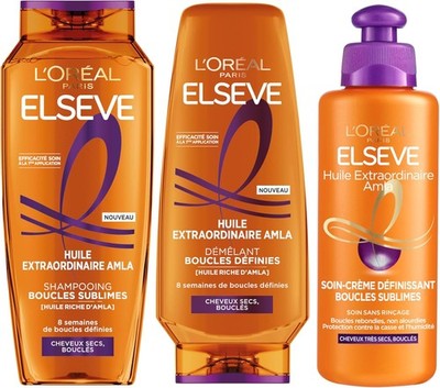L'Oréal Elseve Pflegeserie für lockiges Haar   Kosmetik-Set