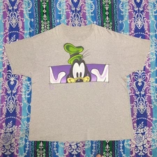 m2M Disney Goofy 90s Vintage T-shirt Gray Size Unspecified Used Japan Anime Gam