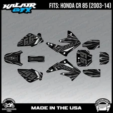 Graphics Kit for Honda CR85 (2003-2014) Prime Series - Smoke