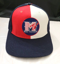 VTG 1996 MTV Rock N' Jock Softball Snapback American Needle Made in USA B 73