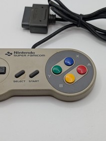 OEM Super Famicom SFC Controller Gamepad Gray SHVC-005