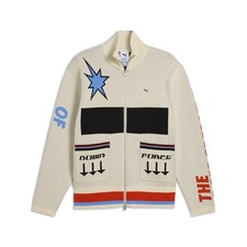 PUMA Special Items Knit Full Zip Moto Jacket ...