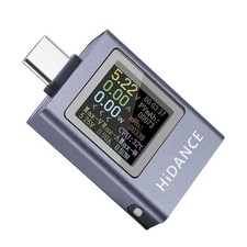 High Precision USB C Power Meter Tester Voltage Current for PD QC Fast Charge