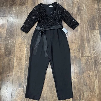 sachin and babi light blue dress Theia Sequin Embroidered Tulle Kimono Jumpsuit In Rose Gold - 62% Off
