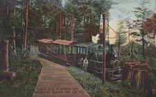 Blue Mountain Lake NY - MARION RIVER CARRY TO RAQUETTE LAKE - Postcard Railroad