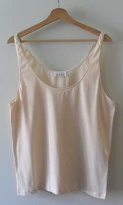 RAEY - Leicht Rosa Bio-Baumwolle Tanktop Größe 10 UK 38 EU