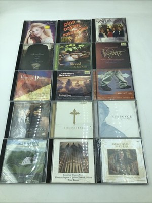 15x Christian CD s Liona Boyd Gregorian Sampler Rich Mullins House Of Praise