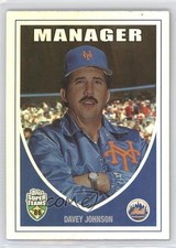 2002 Topps Super Teams Retrofractor 1401/1986 Davey Johnson #132 7v7