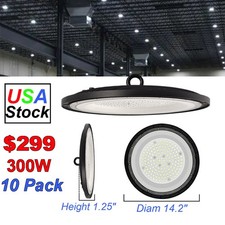 High Bay Led Shop Lights 300 Watt Commercial Logistic Center Warehouse Workshop