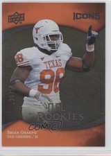 2009 Upper Deck Icons NFL Rookies Silver Board 30/99 Brian Orakpo #139 0j0