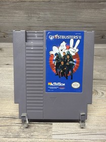Ghostbusters II (Nintendo Entertainment System NES 1985) CARTRIDGE WITH MANUALS