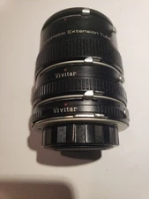 Vivitar Automatic Extension Tube Set 12mm 20mm 36mm For M42 Mount
