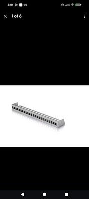 NEW UACC-RACK-PANEL-PATCH-BLANK-24 Ubiquiti Unifi 24 Port Blank Keystone 19'' 1U