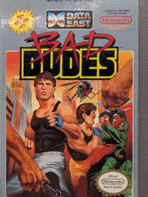 Bad Dudes (Nintendo Entertainment System NES, 1990) Authentic 