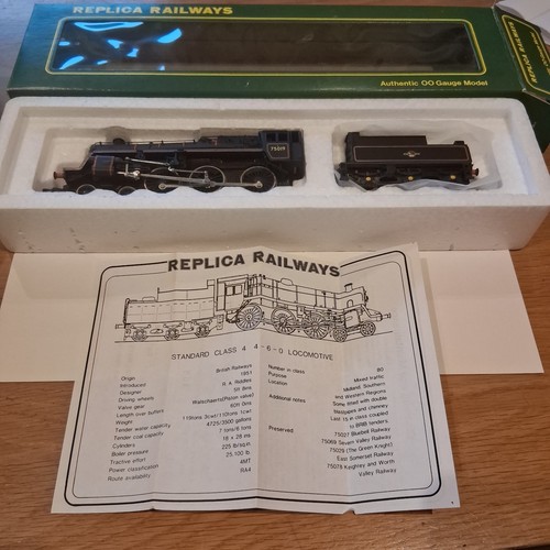 Replica Railways Spur O 11031 STD Class 4 BR schwarz 75019 Lok & Tender Ref ZZ4 | Condition: Used