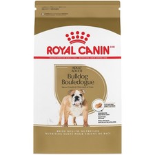 Royal Canin Breed Health Nutrition Bulldog Adult Dry Dog Food, 17LB