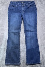 Riders By Lee Mid Rise Bootcut Jeans Medium Wash Indigo Blue Size 10M