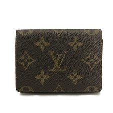 Louis Vuitton Monogram Enveloppe Cartes De Visite Card Holder CA0957 Auth