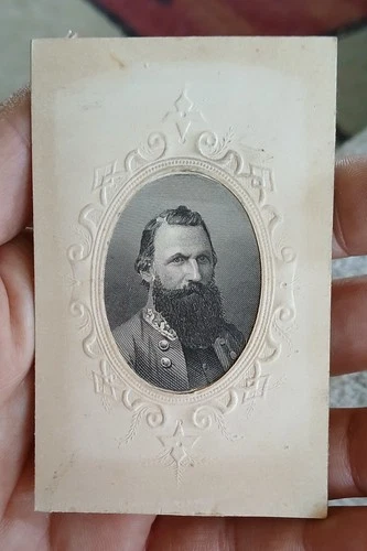 Confederate CDV-General J.E.B.STUART-Army Northern Virginia-YELLOW TAVERN 1864.
