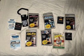 Coleco ColecoVision (Model 2400) Video Game System tested WORKING- CIB W/Games 