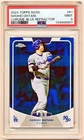 2024 Topps Shohei Ohtani 50/50 HR 33 Chrome Blue Refractor #61 (xxx/150) PSA 9
