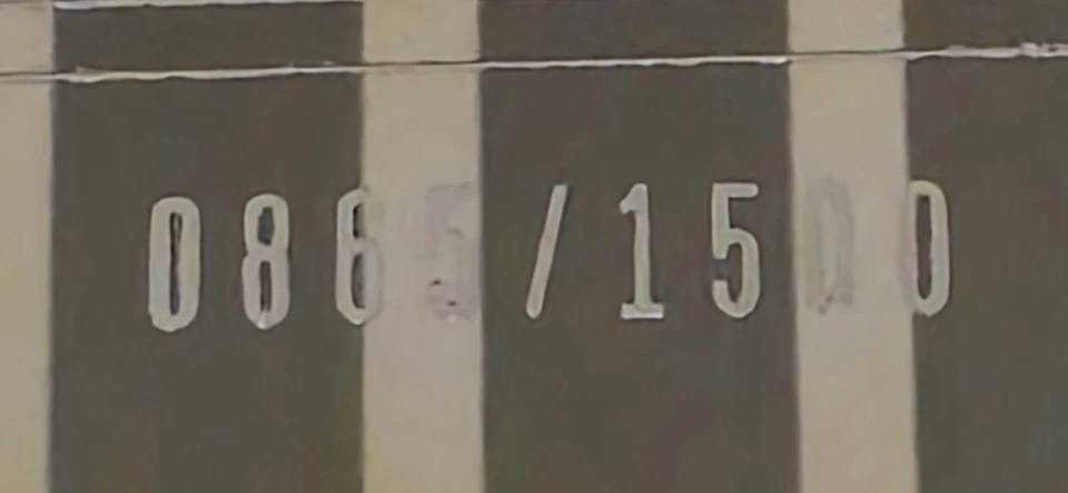 TIKI BARBER 2000 Upper Deck UD Graded /1500 #55 New York Giants - Image 3 of 3