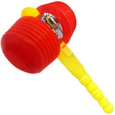 Giant Squeaky Hammer Toy - 14 Inch Jumbo Fun for Kids, Clown  Circus Party Favo