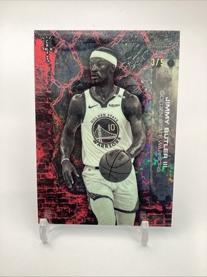 2025-26 Topps Chrome Cactus Jack JIMMY BUTLER RED Mini Diamond Refractor # d 3/5