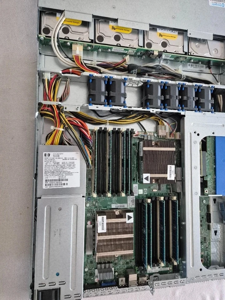 HP ProLiant DL160 G6 1U Server 6 Core Xeon L5640 32GB RAM 4x1TB HDD RAID5 Linux - Image 3 of 4