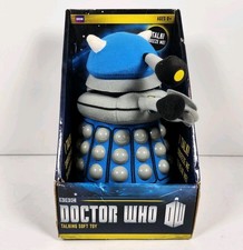 Doctor Who Talking Soft Toy Dalek Robot Blue Plush 2012 Underground Toys