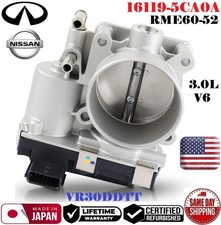 Genuine Throttle Body For 2016-24 Infiniti Q50 Q60 Nissan 3.0l V6 16119-5ca0a
