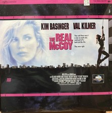 The Real McCoy Laserdisc, 1994 41820 MINT SEALED. sticker, scratches on shrink