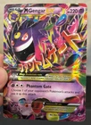 Pokémon TCG XY: Phantom Forces Mega M Gengar EX Holo Card 35/119 DAMAGED