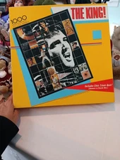 VINTAGE SPRINGBOK ~THE KING~1000 PIECE PUZZLE  24" X 30" 1985 # PZL3204