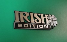 CUSTOM IRISH EDITION CAR BADGE AUTOMOBILE EMBLEM! CELTIC IRELAND ST. PATRICK
