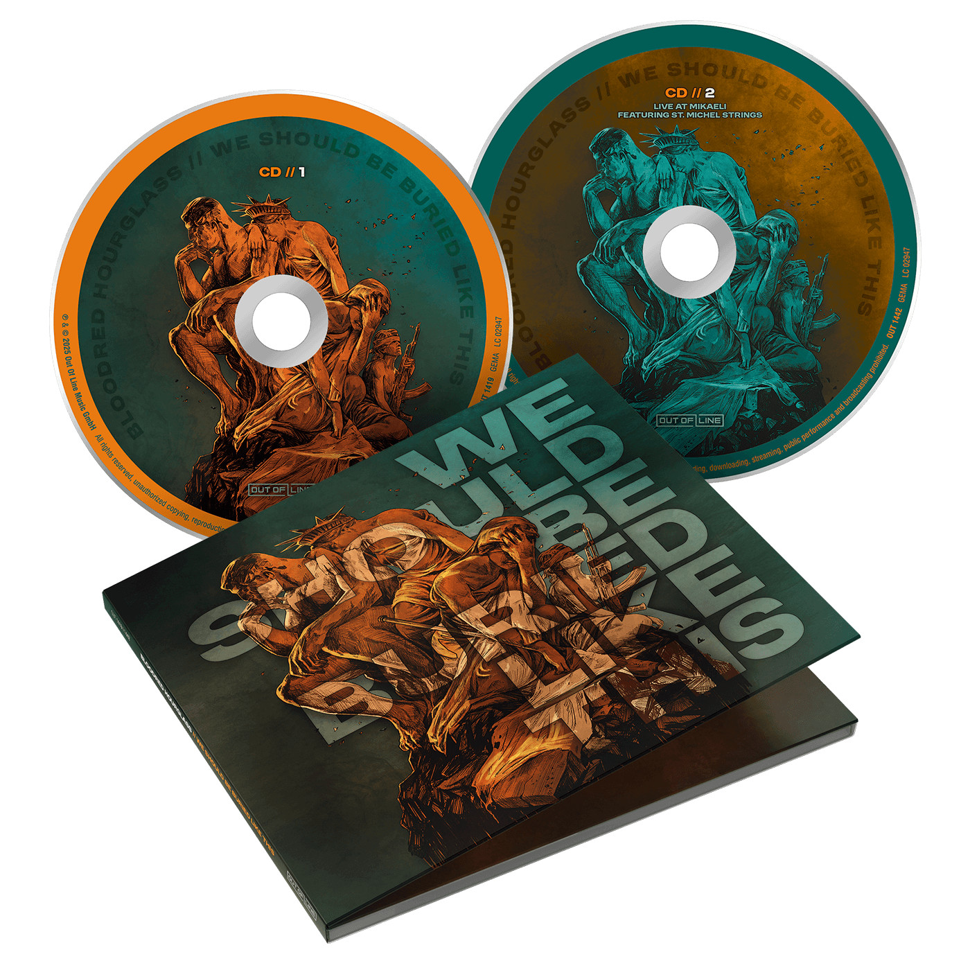 Bloodred Hourglass - We Should Be Buried Like This - 2CD Digipak NEU!