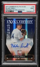 2011 Donruss Elite Extra Edition Prospects 16/50 Blake Snell #16 PSA 9 Auto 0e2x